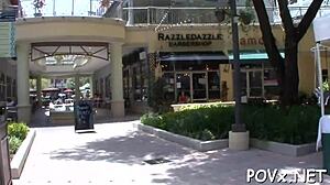 that immodest nymph looks addicted to vehement dick-riding in pov