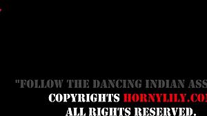 homemade indian girl shows her ass in a sexy display.