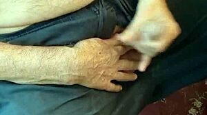 bobbyblaine edges to slinging cum in solo voyeur flash