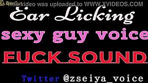 Ear licking sexy guy voice fuck sound asmr!