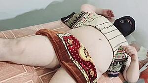 Netu enjoys a hot massage with dirty talk in Hindi