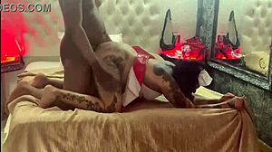 chilean whore receives haitian black cock