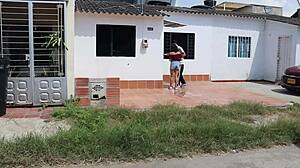 Hot Colombian Teen Calls Stepbrother for Taboo Homemade Fuck with Blowjob Creampie and Rough Riding