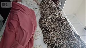 the old man lied to share the bed