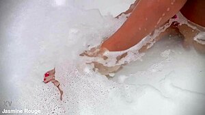 bf vs gf titus fucks jasmine deepthroat and cum in mouth