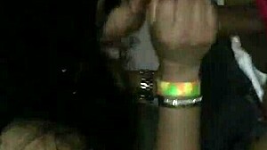 Ladysexy, this latina babe is giving a blowjob to a random guy!