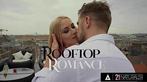 Gorgeous Blonde Sharon White Tastes Cum After Anal Sex!