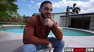 cuck hubby helps wife hookup with stranger on vacation