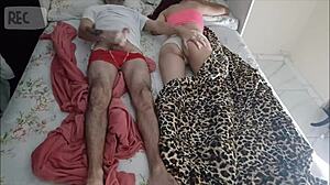 the old man lied to share the bed