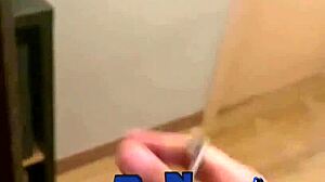 Spectacular blonde European visits Barcelona with Victor Bloom