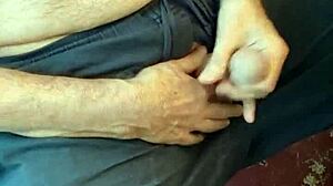 bobbyblaine edges to slinging cum in solo voyeur flash