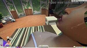 cardi b shows close up of her pussy in sex tape from sims 4