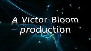 Spectacular blonde European visits Barcelona with Victor Bloom