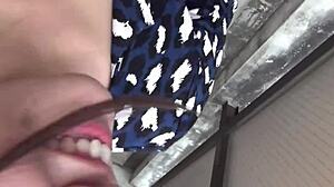 Oh Wow, The Cute Asian Clerk Sucks Dick And Gets Fucked Hard!