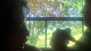 can you believe he fucked his girlfriend and her hot brazilian cousin together?