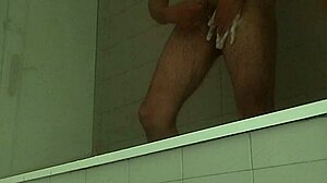 Delicious Guy Shaving His Big Cock