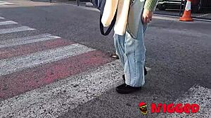 Lilly Brans Comes To Visit Madrid First Stop A Black Cock