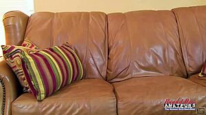 Brunette milf hottie vanessa gets pussy and tight ass deeply stuffed