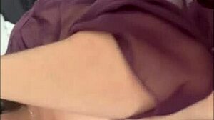 Latina Masturbates With Dildo, We Masturbate Together In Solo Session