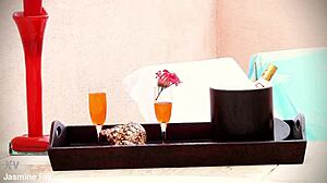 bf vs gf titus fucks jasmine deepthroat and cum in mouth