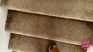 stepmom misses her flight home and gets naughty