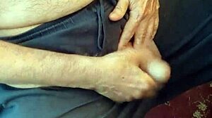 bobbyblaine edges to slinging cum in solo voyeur flash