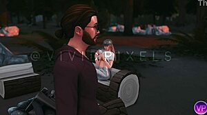 Horny Old Dad Fucks Step Daughter's Best Friend on Camp Trip in The Sims 4