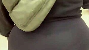 Heather's yoga session with a voyeuristic twist