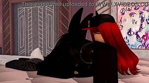 bunny girl tried teasing me, so i roughly used her throat for fan request 5 roblox