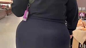 Heather's yoga session with a voyeuristic twist