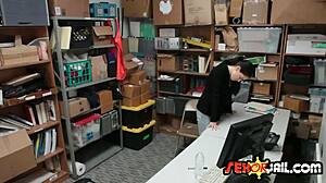 Bobbi Dylan Caught in Shoplyfter Scenario