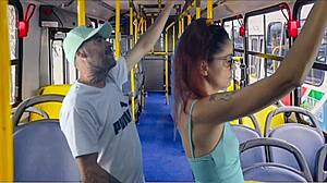 Did you see that young student get cornered and fucked hard on the public bus?