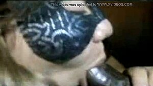 retro latina MILF SUCKING step dad's BBC in homemade video