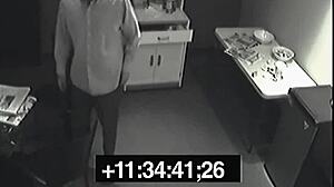 Blonde Slut Secretly Pisses in Her Rival's Office Lunch