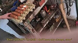 Straight farmer guy convinced to try new things