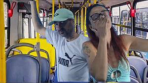 Did you see that young student get cornered and fucked hard on the public bus?