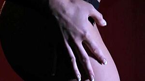 Kendall indulges in solo fun, GETTING her PUSSY all WET with eager touches