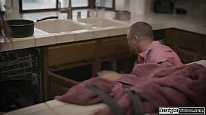 Teen Redhead Anal Fucked by Her Neighbor