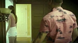 Teen Redhead Anal Fucked by Her Neighbor