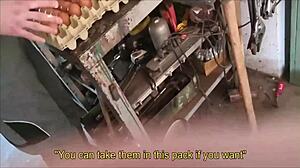 Straight farmer guy convinced to try new things