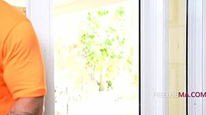 Elise London Greases Joey Freeusema's Wheel in Bureaucratic Office Fuck