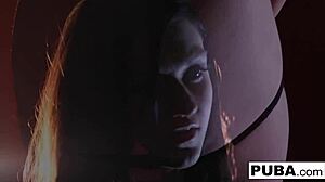 Kendall indulges in solo fun, GETTING her PUSSY all WET with eager touches