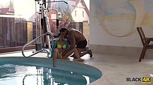 Teen girl madelina dee takes black cock intensely