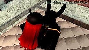 bunny girl tried teasing me, so i roughly used her throat for fan request 5 roblox