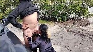 Puta Mexicana Fucked In Mangroves!