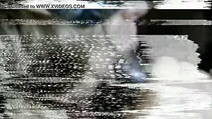 retro latina MILF SUCKING step dad's BBC in homemade video