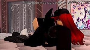 bunny girl tried teasing me, so i roughly used her throat for fan request 5 roblox
