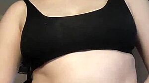 casual yoga pants and squirt joi with big natural tits