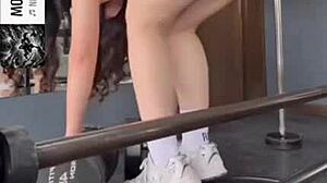 Nalgona De Gym Muestra Culote