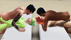 Guys Hire Two in Sims 4